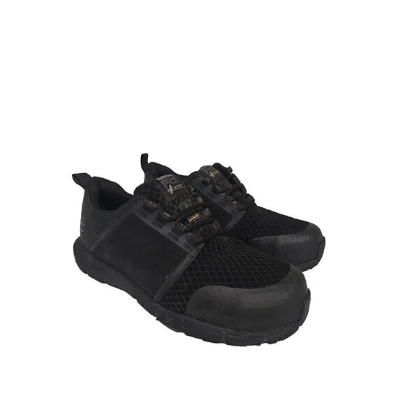 Timberland PRO Men's Radius Comp Toe Work Shoes A2A55 Black/Black Size 10.5W - Picture 1 of 9